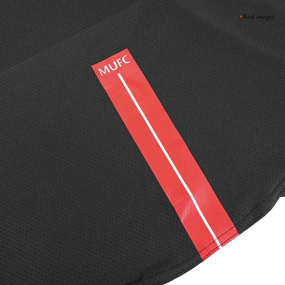 Tricouri Fotbal Vintage Manchester United RONALDO #7 Deplasare 2007/08 Mânecă Lungă