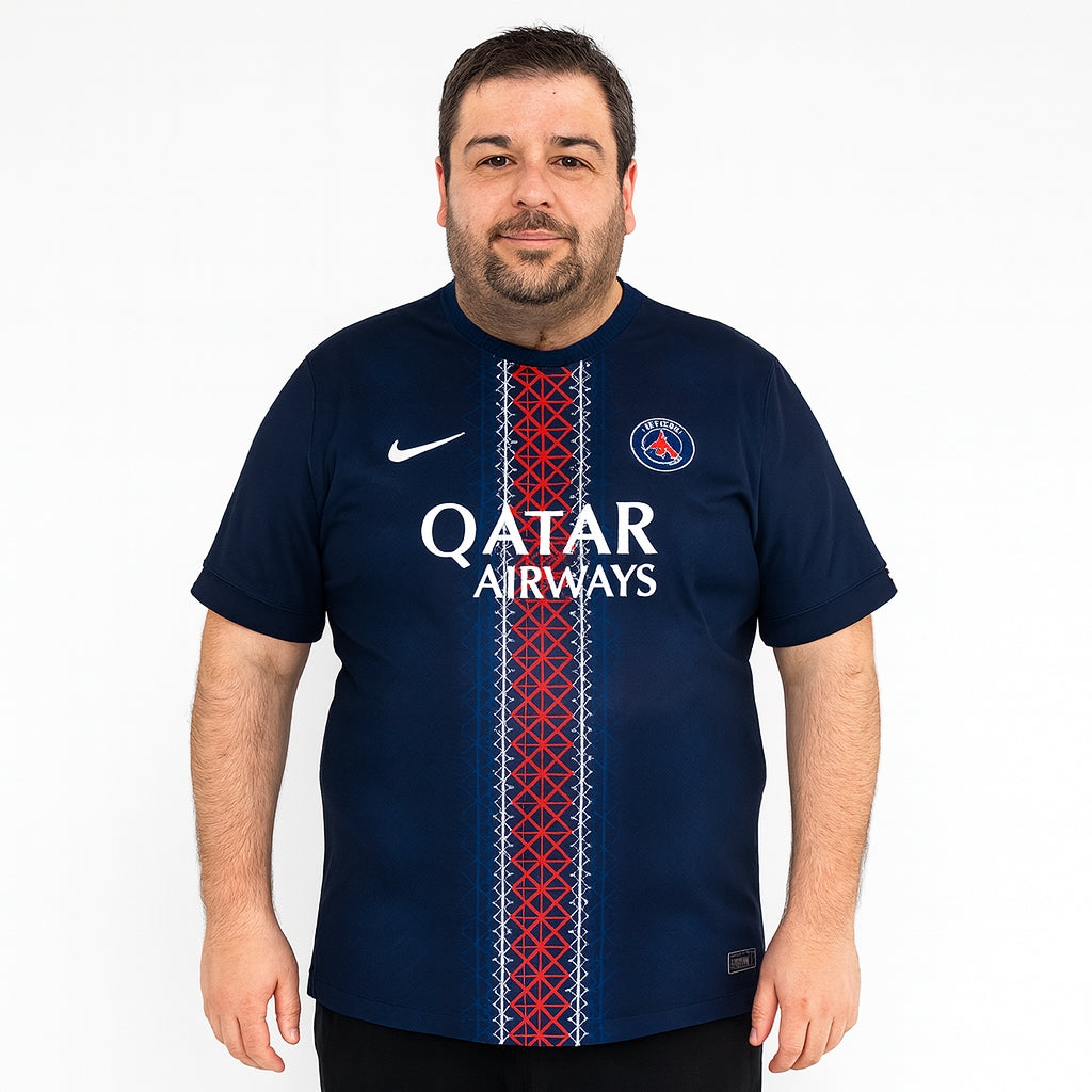 Tricouri Fotbal PSG Acasă 2025/26 - Premium (mărime mare)