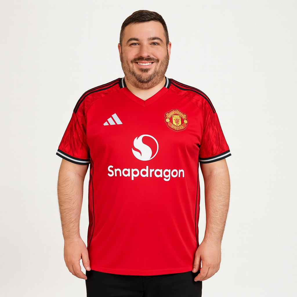 Tricouri Fotbal Manchester United Acasă 2025/26 - Premium (mărime mare)