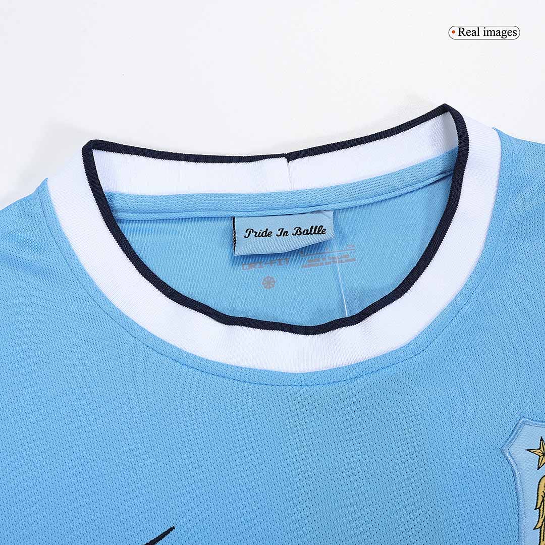 Tricouri Fotbal Vintage Manchester City Acasă 2013/14