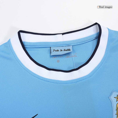 Tricouri Fotbal Vintage Manchester City Acasă 2013/14