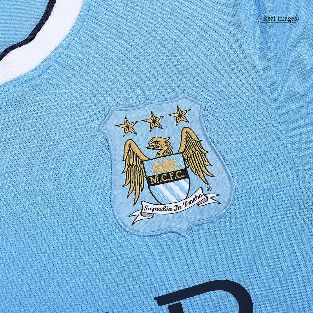 Tricouri Fotbal Vintage Manchester City Acasă 2013/14