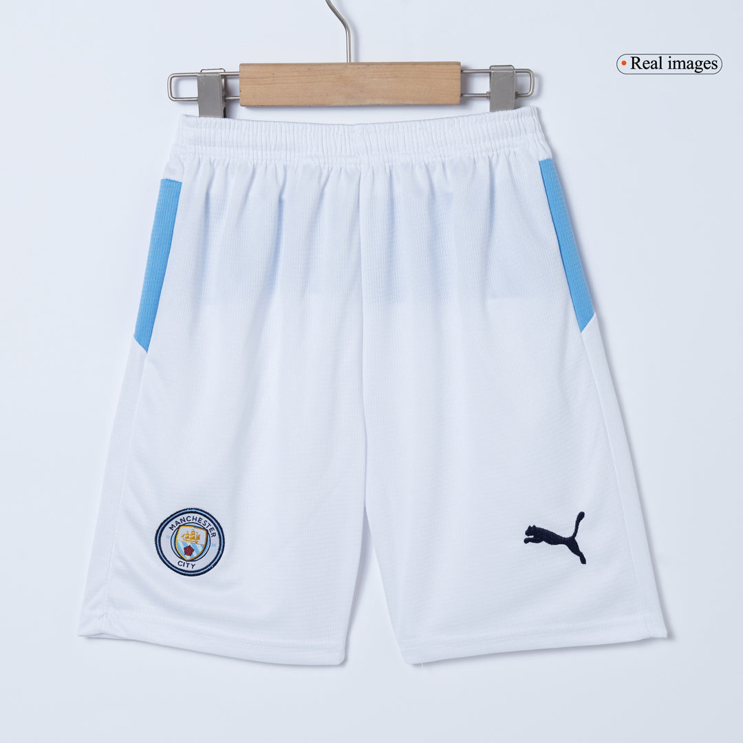Set Tricouri Fotbal Manchester City Acasă 2025/26 Pentru Copii