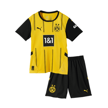 Set Tricouri Fotbal Borussia Dortmund Acasă Pentru Copii - Premium