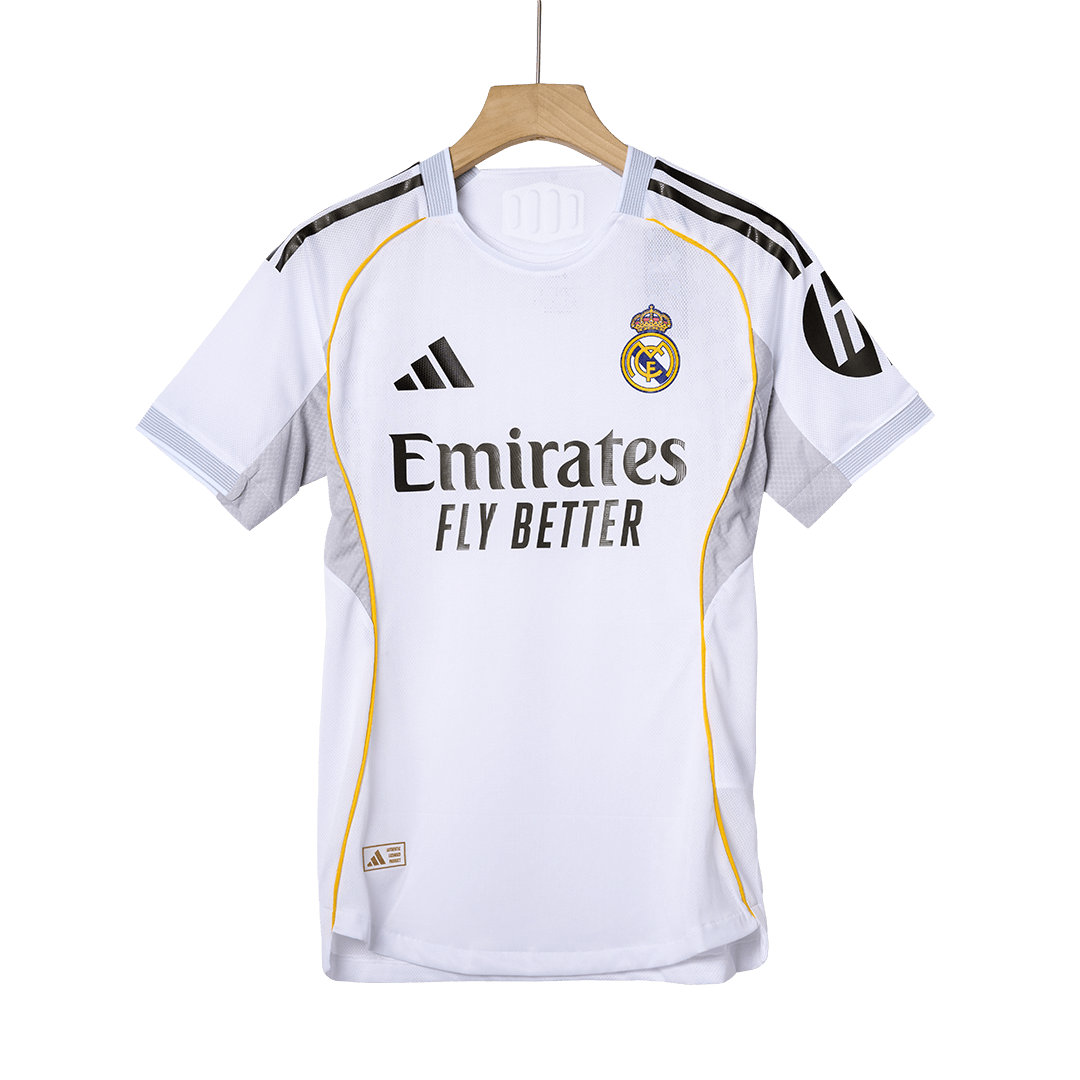 Tricouri Fotbal Real Madrid MBAPPÉ #10 Acasă 2025/26 Authentic - Premium
