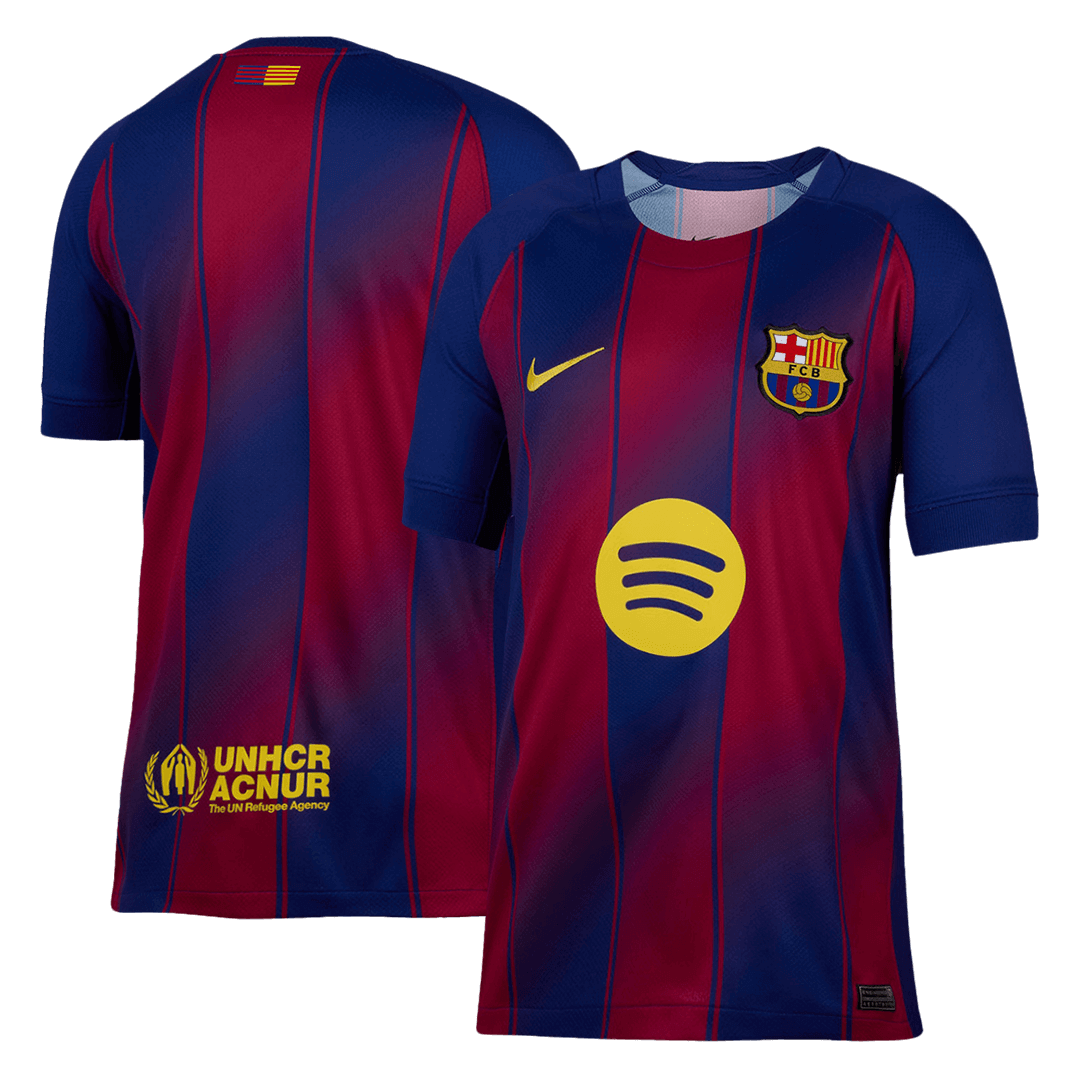 Tricouri Fotbal Barcelona Acasă 2025/26 - Premium