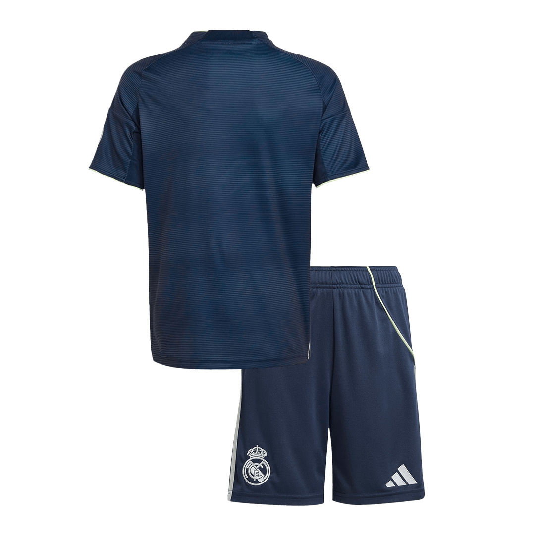 Set Tricouri Fotbal Real Madrid Deplasare 2025/26 Pentru Copii - Premium