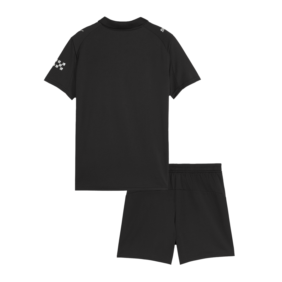 Set Tricouri Fotbal Manchester City Deplasare 2025/26 Pentru Copii