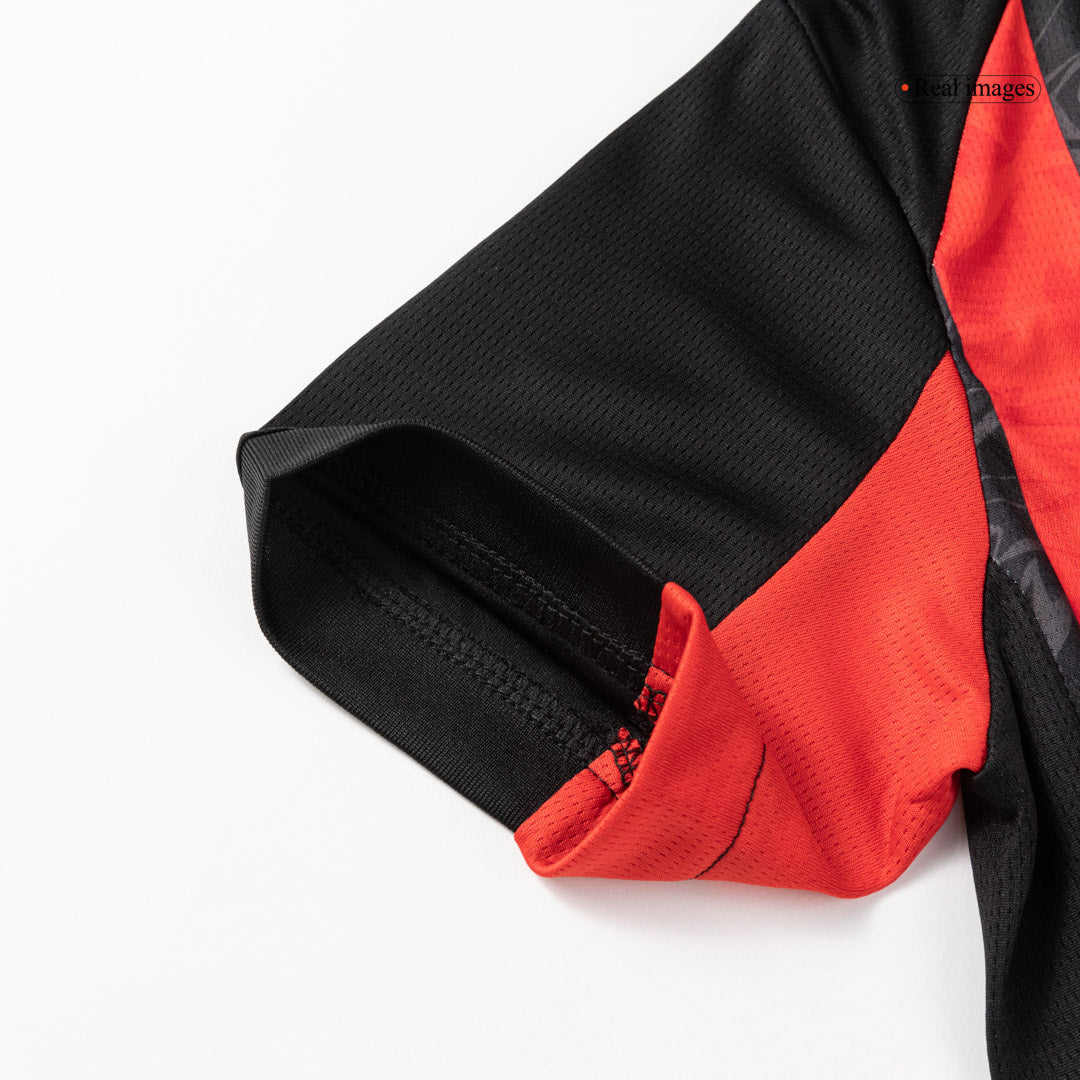 Set Tricouri Fotbal AC Milan Acasă 2025/26 Pentru Copii