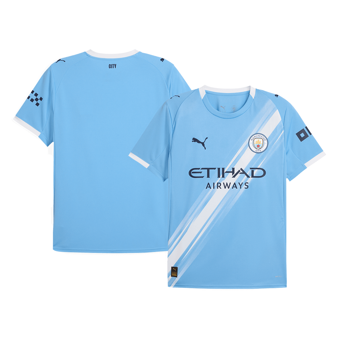 Tricouri Fotbal Manchester City Acasă 2025/26 - Premium (mărime mare)