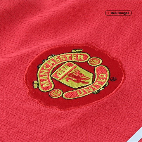 Tricouri Fotbal Vintage Manchester United Acasă 2007/08
