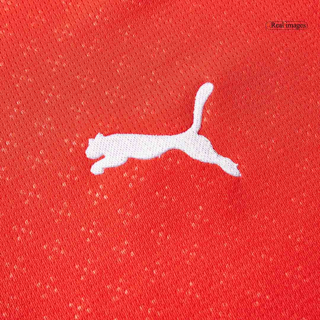 Tricouri Fotbal Portugalia RONALDO #7 Acasă 2025 Mânecă Lungă (mărime mare)