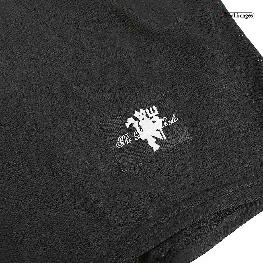 Tricouri Fotbal Vintage Manchester United RONALDO #7 Deplasare 2007/08 Mânecă Lungă