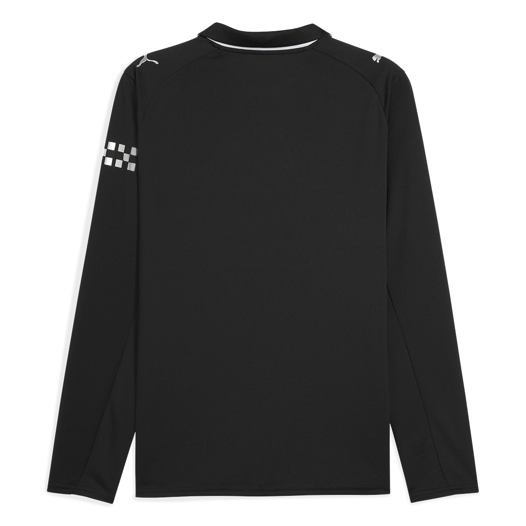 Tricouri Fotbal Manchester City Deplasare 2025/26 Mânecă Lungă