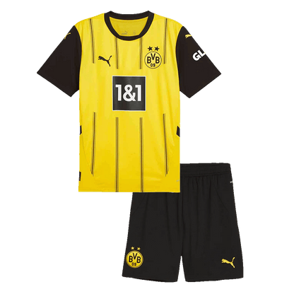Set Tricouri Fotbal Borussia Dortmund Acasă Pentru Copii - Premium
