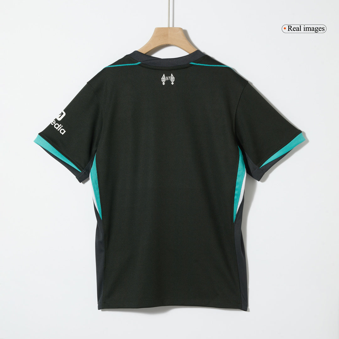 Set Tricouri Fotbal Liverpool Deplasare 2024/25 Pentru Copii.