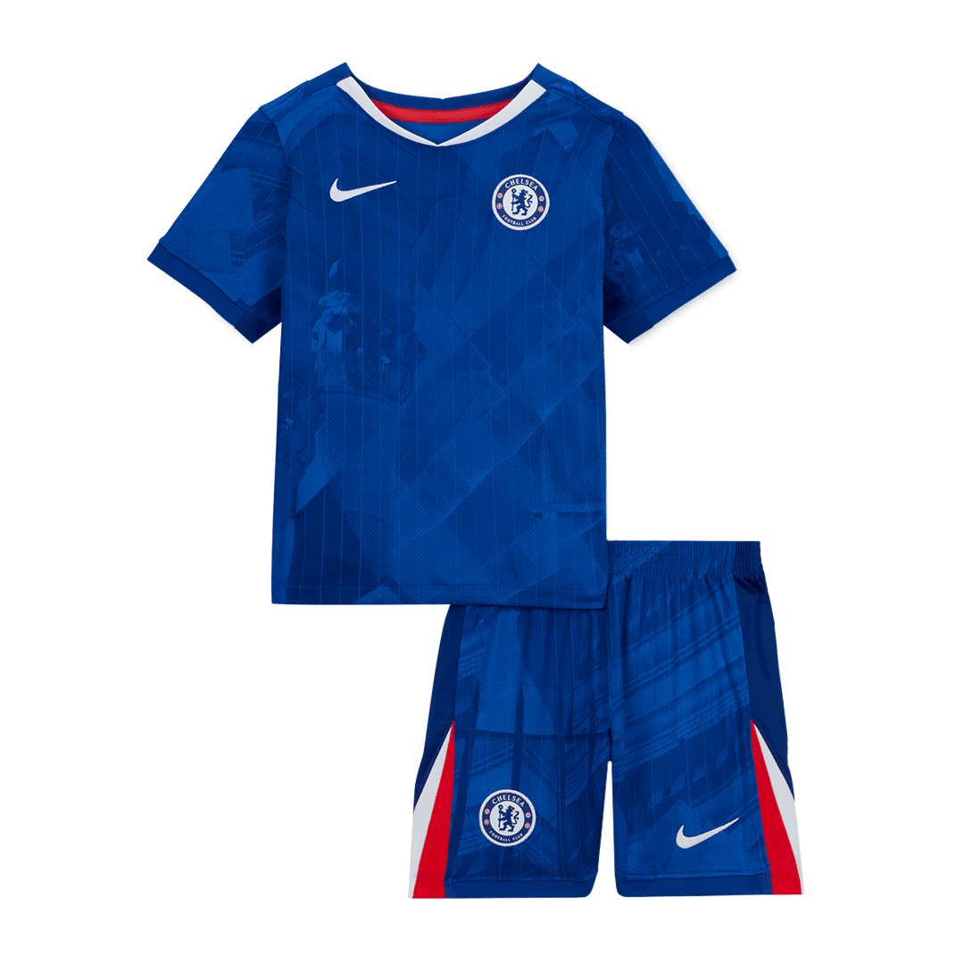 Set Tricouri Fotbal Chelsea Acasă 2025/26 Pentru Copii