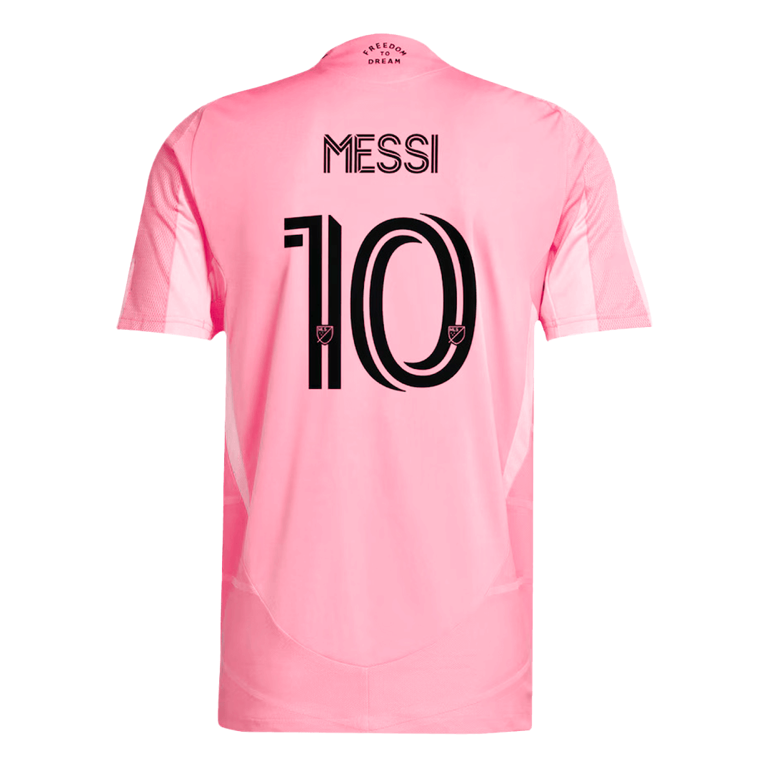 Tricouri Fotbal Inter Miami CF MESSI #10 Acasă 2025 Authentic