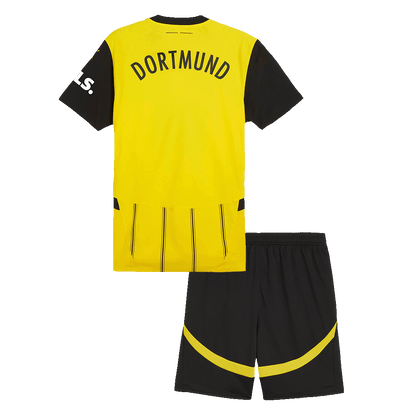 Set Tricouri Fotbal Borussia Dortmund Acasă Pentru Copii - Premium