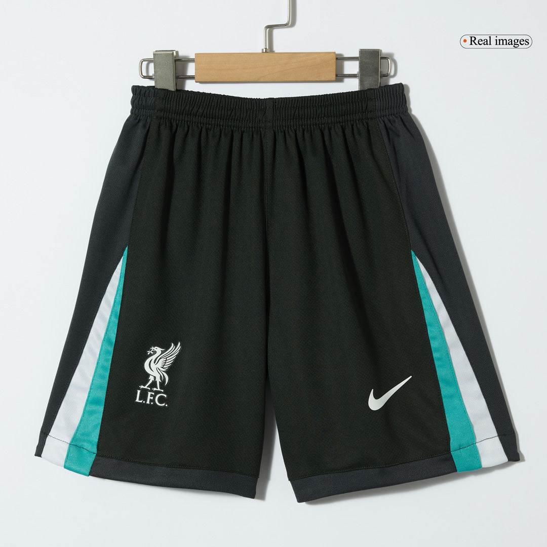 Set Tricouri Fotbal Liverpool Deplasare 2024/25 Pentru Copii.