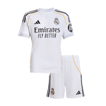 Set Tricouri Fotbal Real Madrid Acasă 2025/26 Pentru Copii - Premium