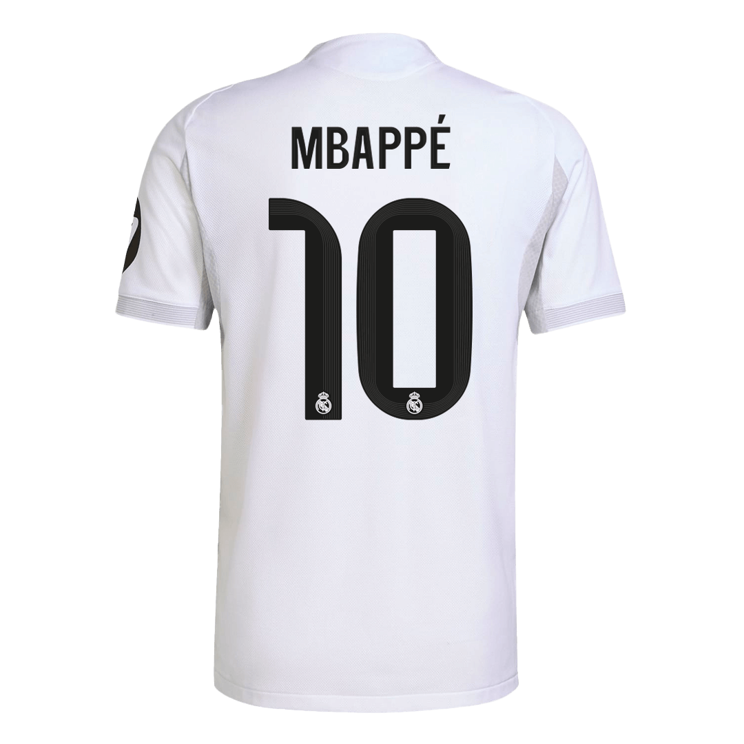 Tricouri Fotbal Real Madrid MBAPPÉ #10 Acasă 2025/26 Authentic - Premium