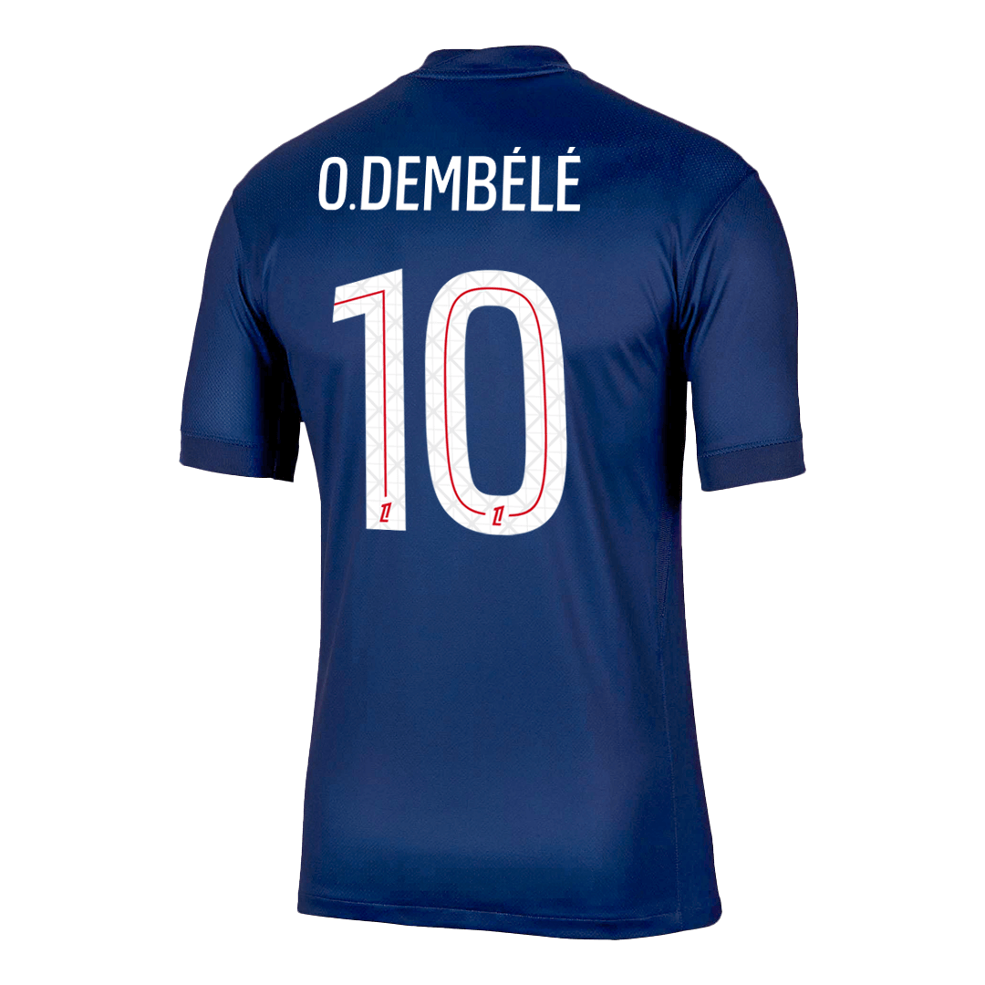 Tricouri Fotbal PSG O.DEMBÉLÉ #10 Acasă 2025/26 - Premium
